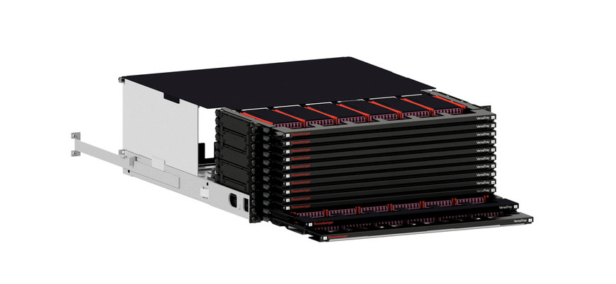 Rosenberger OSI présente VersaTray - un système de plateaux hautement modulaire pour le câblage des centres de données